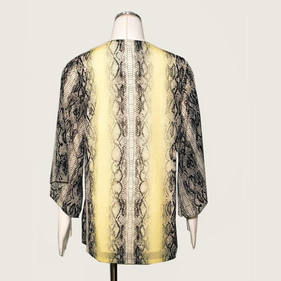 Alfani Beaded Print Top - Picture 7 of 8